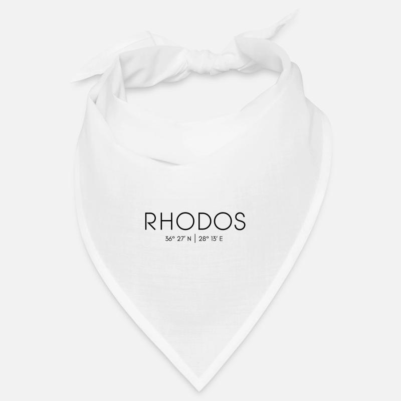 Île de Rhodes, Grèce, Mer Méditerranée, Mer Égée Bandana