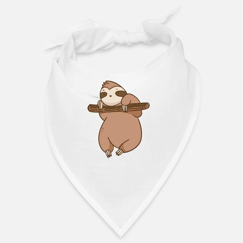 Funny sloth that makes chin-ups Bandana