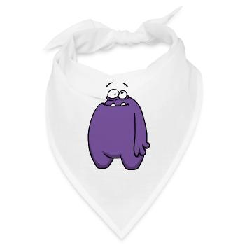 PlumBoo totale - Bandana - Weiß - Vorne