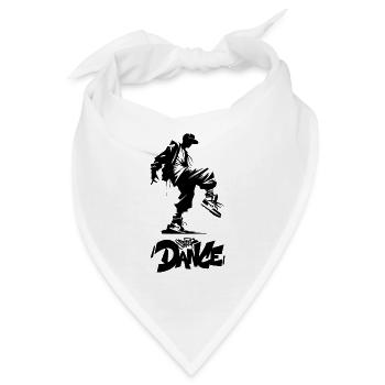 Straßentänzerin - Bandana - Weiß - Vorne
