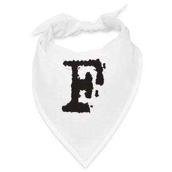 F - Bandana - Weiß - Vorne