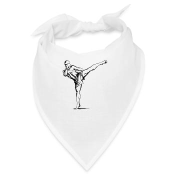 Fighter - Bandana - Weiß - Vorne