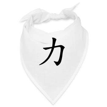 kraft - Bandana - Weiß - Vorne