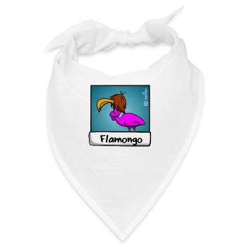Was Ist Pink Und Behindert - Premium Edition - Bandana - Weiß - Vorne