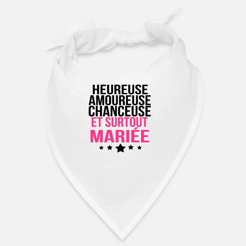 et surtout mariée Bandana