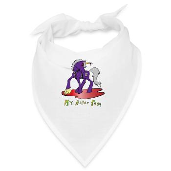 mein Killer Pony - Bandana - Weiß - Vorne