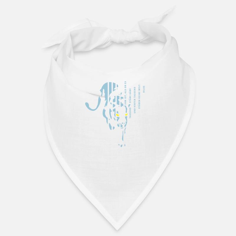 Panthère de Rilke Bandana