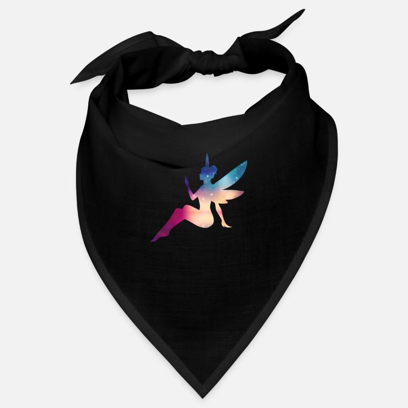 Elfe fée arc en ciel créature mythique coloré magie Bandana