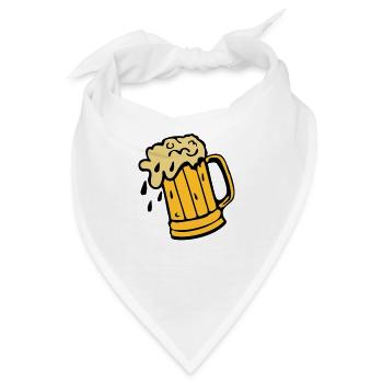Bier Bier verre22032 - Bandana - Weiß - Vorne