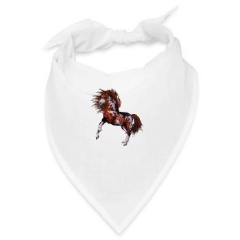 Native Horse - Bandana - Weiß - Vorne
