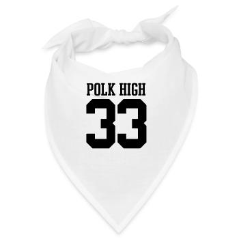 Polk High 33 - Bandana - Weiß - Vorne