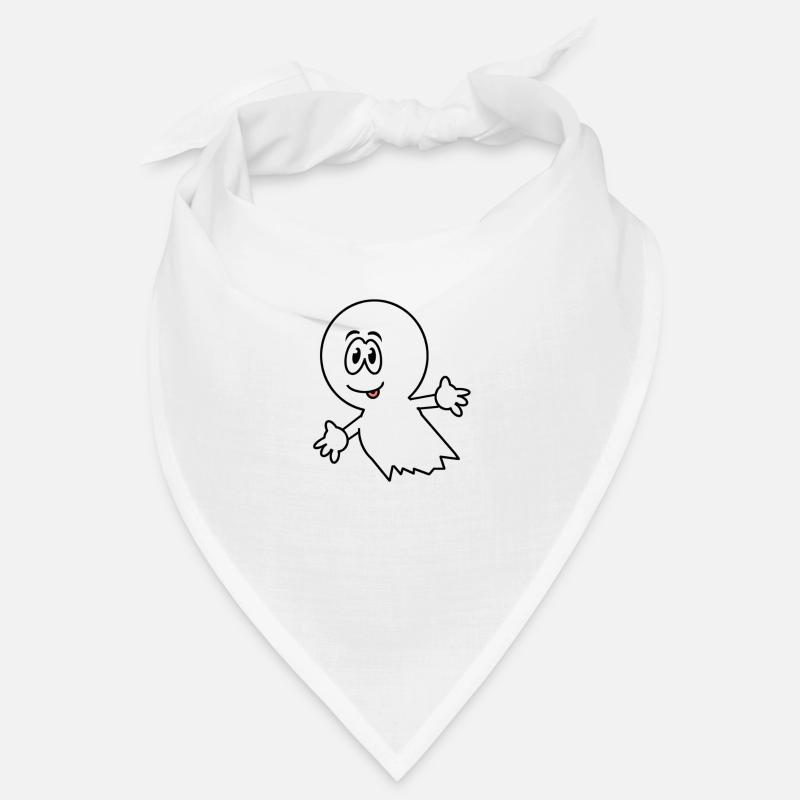 Gespenst - Bandana - Weiß