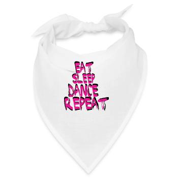 Dance - Bandana - Weiß - Vorne