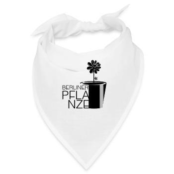Berliner Pflanze - BERLIN, BERLIN - Bandana - Weiß - Vorne