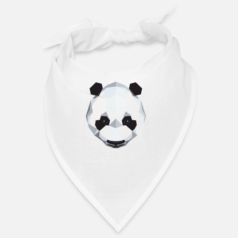 Panda - Low Poly Polygon Style Bandana