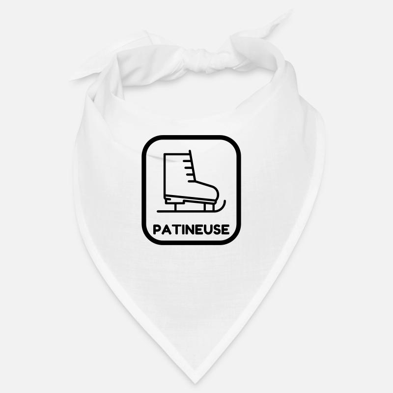 Ice Skating Skater Eislaufen Eisläufer Patinage Bandana