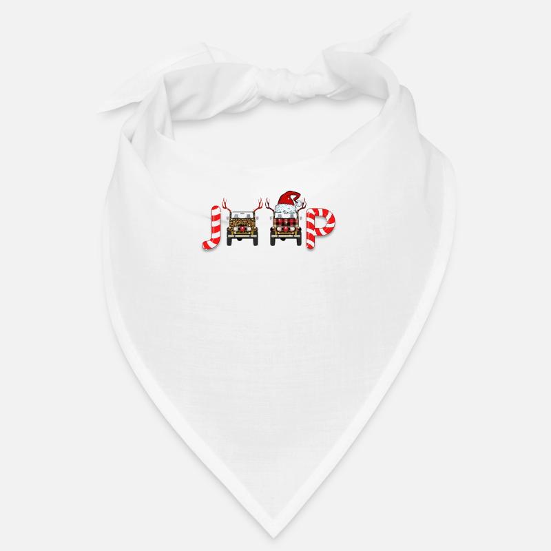 Jeep Christmas Bandana
