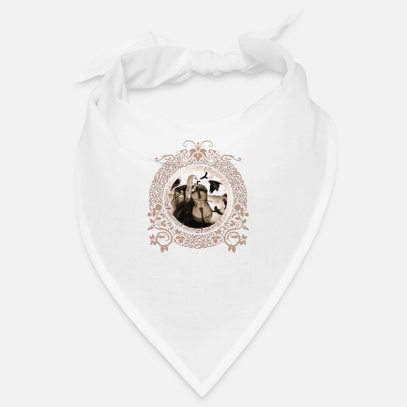 Violoncelliste gothique Bandana