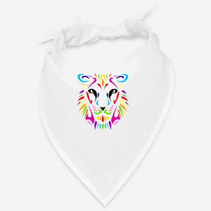 Lion Löwe Design Farbe Bandana