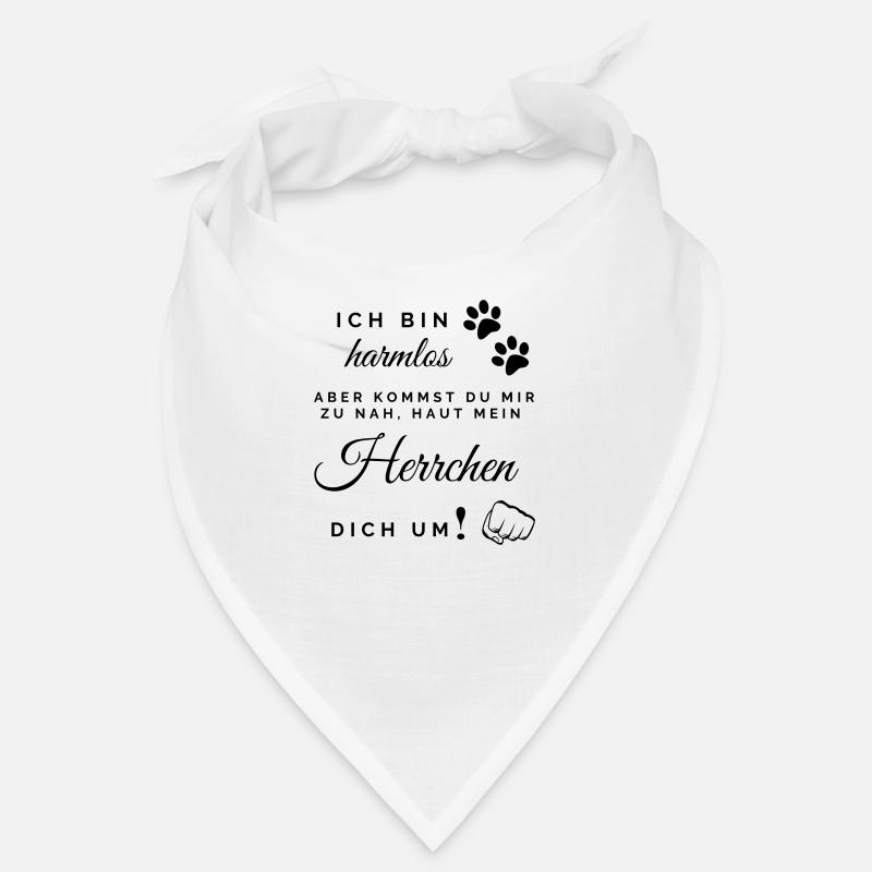 Mein Herrchen haut dich um Bandana