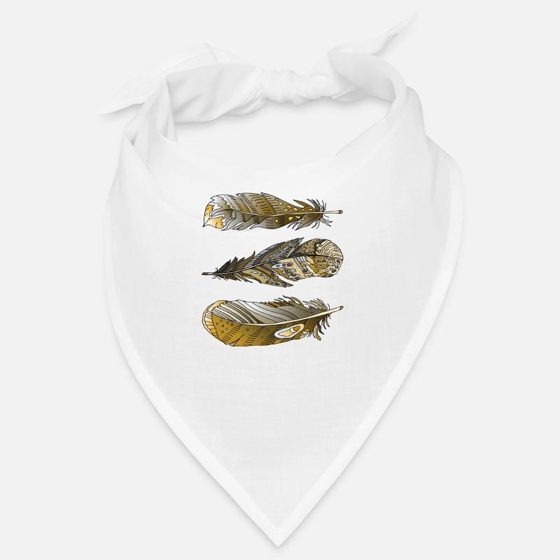 Bunte Federn Bandana