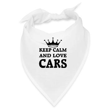 Car Auto - Bandana - Weiß - Vorne