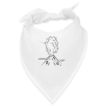 Vulkan - Bandana - Weiß - Vorne