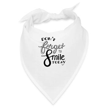 Smile - Bandana - Weiß - Vorne