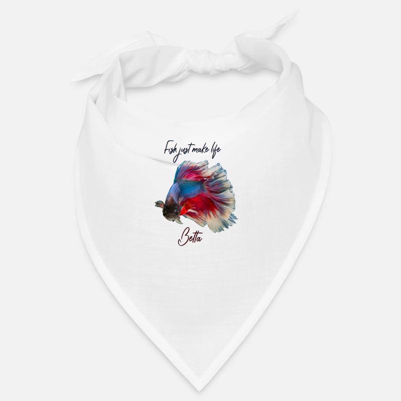 FISCHE MACHEN EINFACH LEBEN BETTA - BETTA FISH Bandana