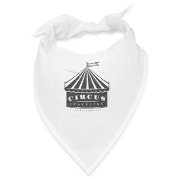 Circus Tent Reisen - Bandana - Weiß - Vorne
