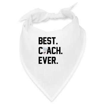 BESTER TRAINER BADMINTON - Bandana - Weiß - Vorne