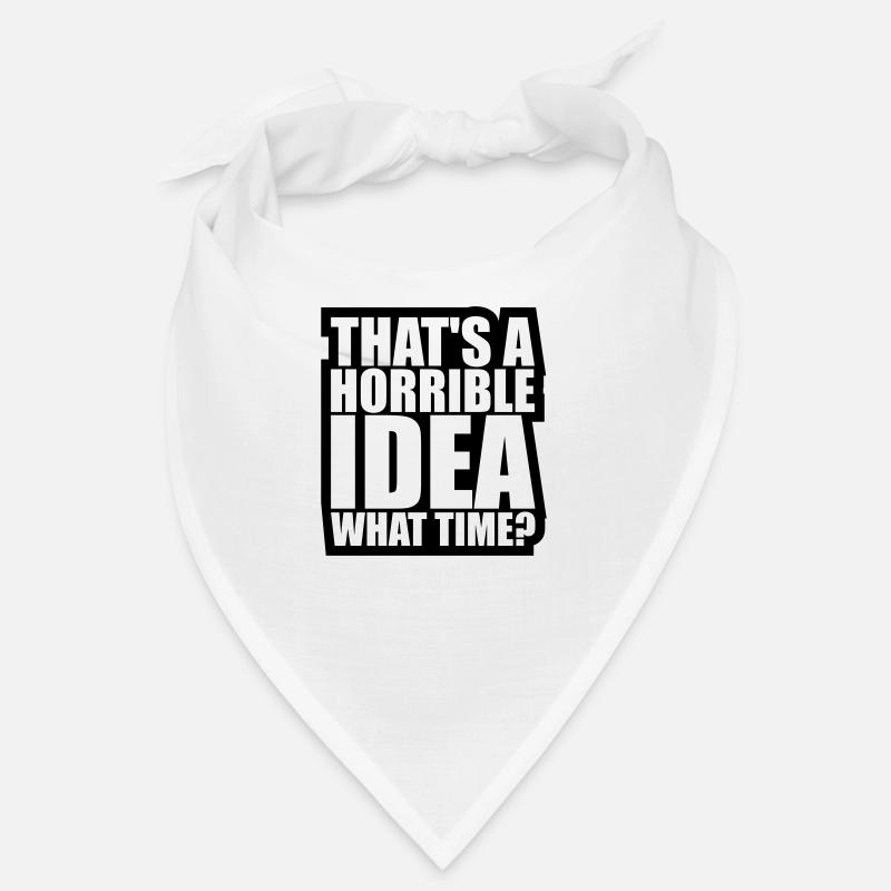 C’est une idée horrible Bandana