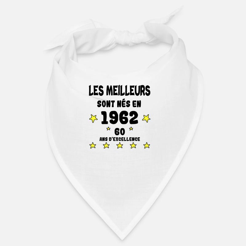 Anniversaire 60 ans Bandana