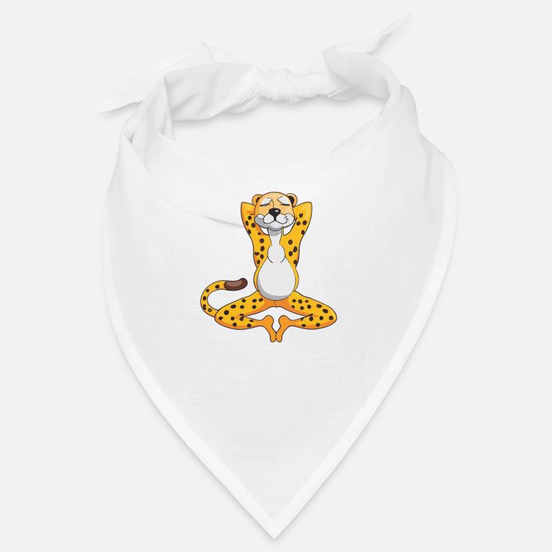 Idée cadeau de repos et de refroidissement de guépard Bandana