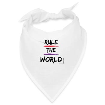 Rule the World - Bandana - Weiß - Vorne