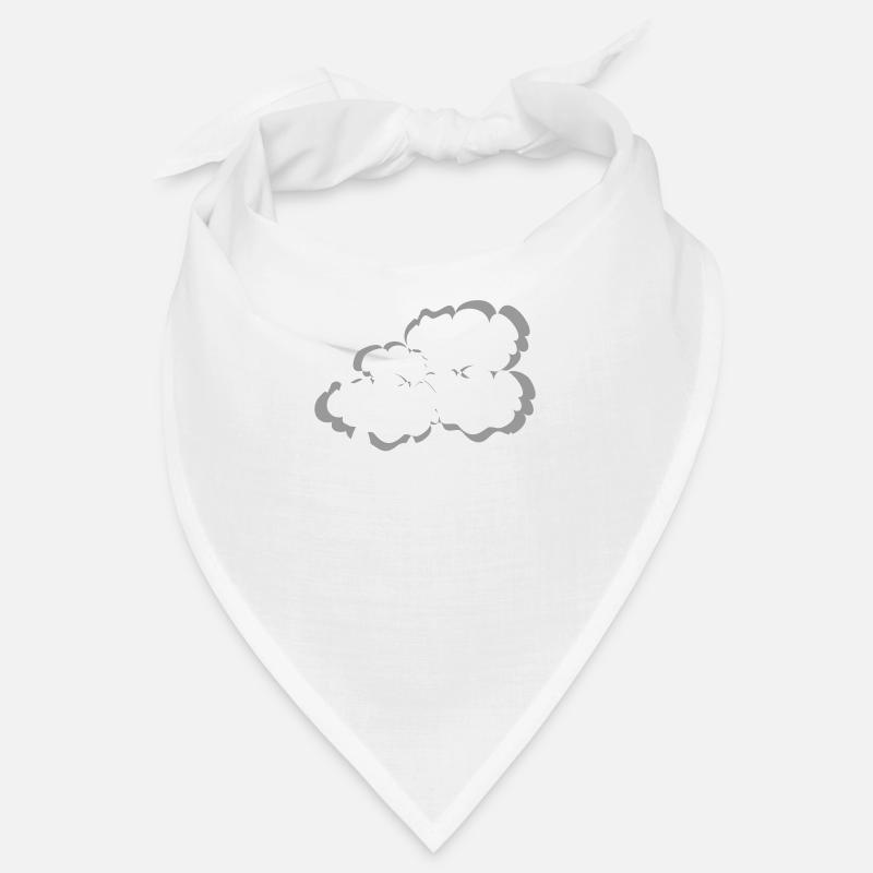Rain cloud, vector illustration Bandana