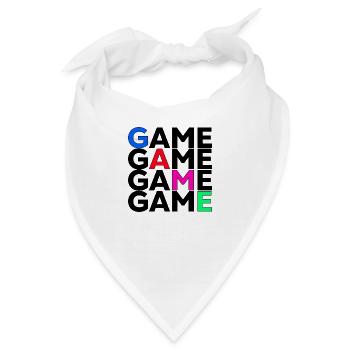 Spiel - Bandana - Weiß - Vorne