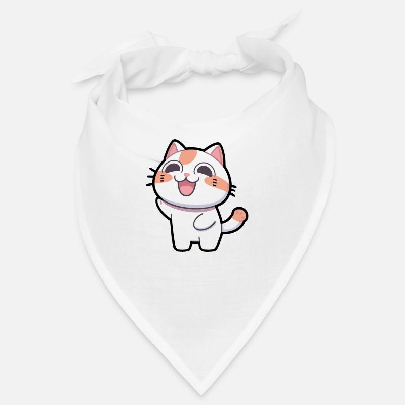 Chat heureux Bandana