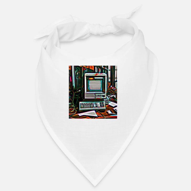 Old Digital Art Computer Bandana