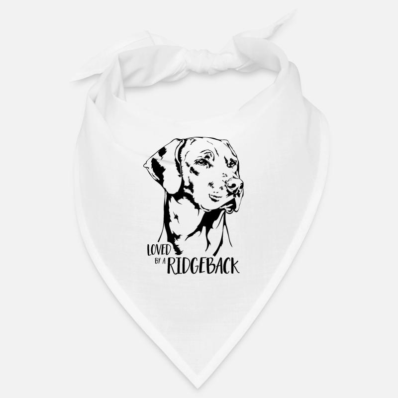 Loved by a Ridgeback Hunde Rhodesian Ridgeback Bandana