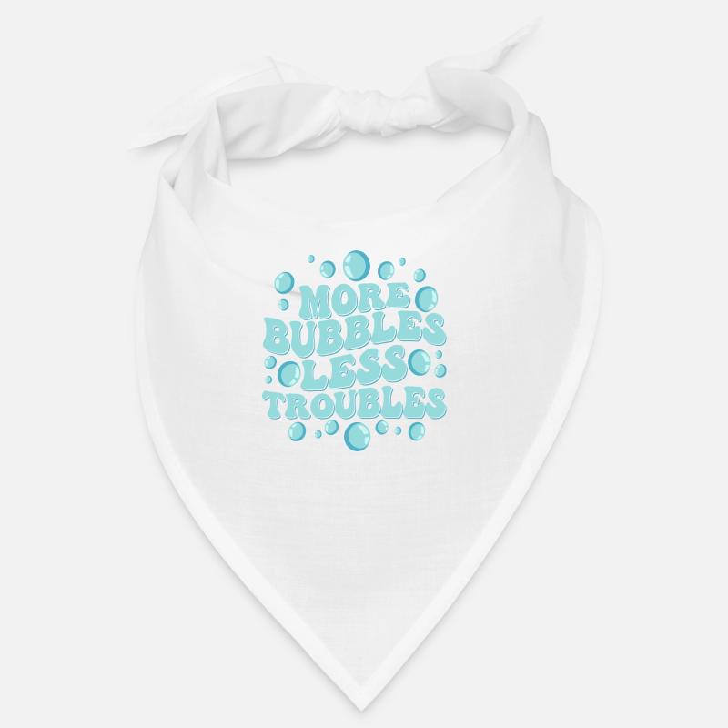 More Bubbles Less Troubles Soapmaker Soapmaking Bandana