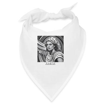 GREEK ATHENE - Bandana - Weiß - Vorne