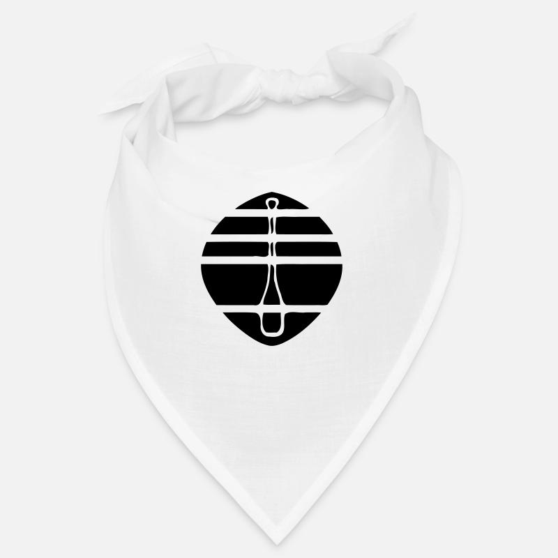 black paddle logo Bandana