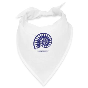 Ammonit: Seereise - Bandana - Weiß - Vorne