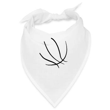 Basketball 05 - Bandana - Weiß - Vorne