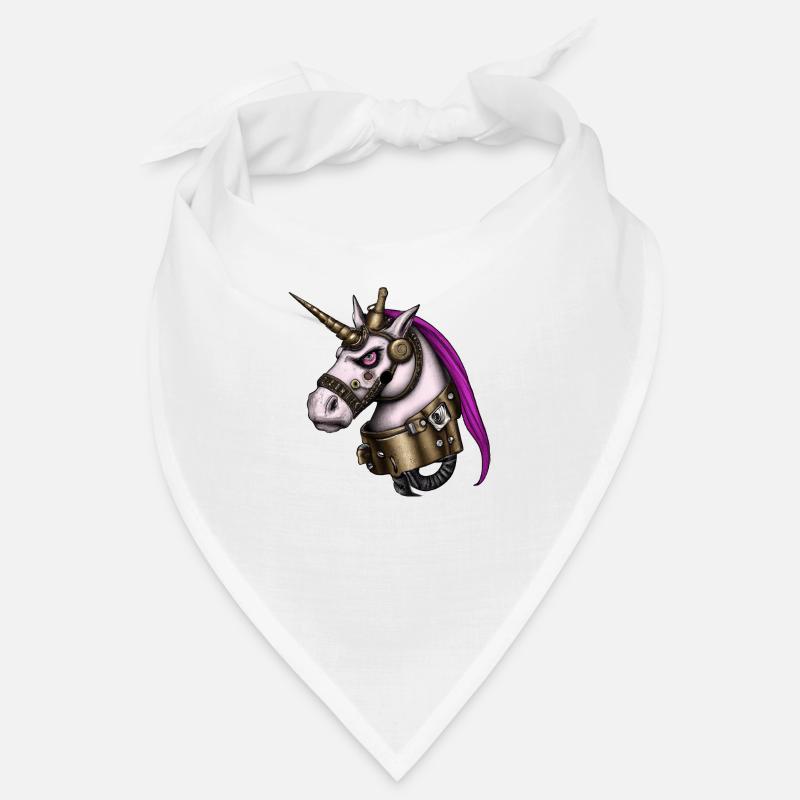 Steampunk Einhorn Bandana