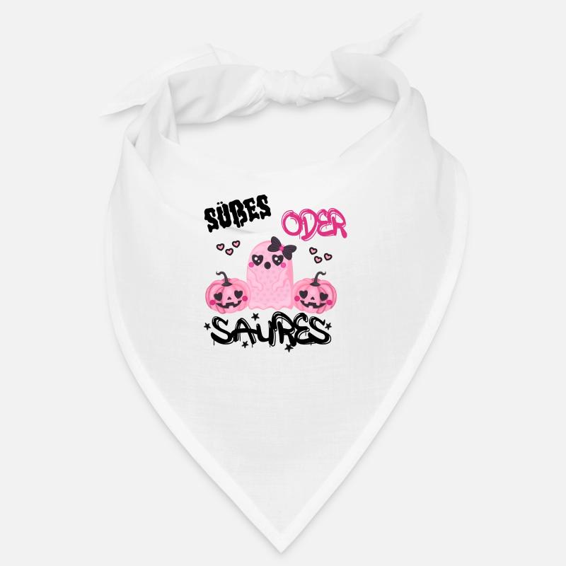 süßes oder saures Halloween Design - süßer Geist Bandana