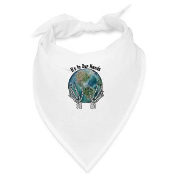 Der Planet - Bandana - Weiß - Vorne