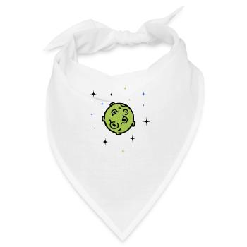 planet - Bandana - Weiß - Vorne