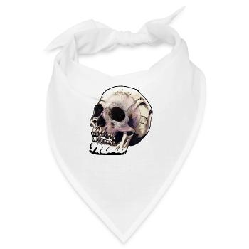 Skull Dimension - Bandana - Weiß - Vorne